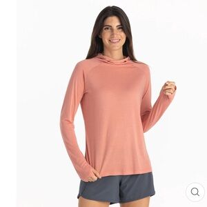 Free Fly Apparel Women's Peach Hoodie